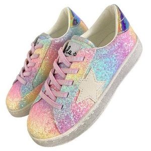 Great for Taylor Swift! Girls rainbow sneakers